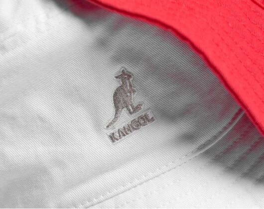 Klobouk Kangol Washed Bucket White