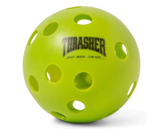 Pálka s míčkem HUF × Thrasher Plastic Ball & Bat Set Black