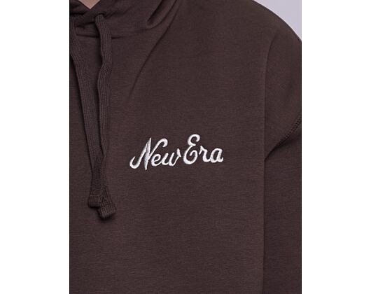 Mikina New Era Heritage Oversized Hoody Brown / Off White