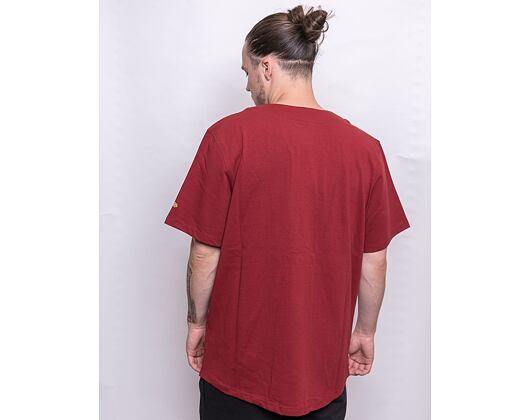 Triko New Era Premium Jersey Red / Yellow