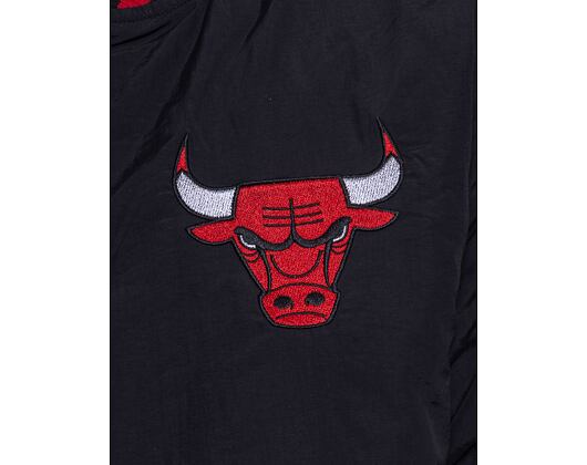 Bunda New Era NBA Team Logo Bomber Jacket Chicago Bulls Black / Red