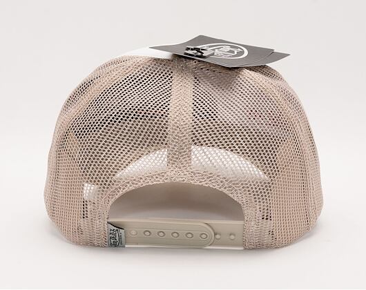 Kšiltovka Von Dutch Baker Trucker Foam White/Tan