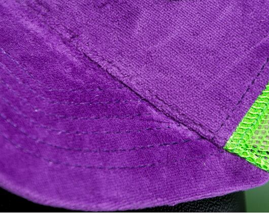 Kšiltovka Von Dutch Kent Trucker Velvet Violet/Green