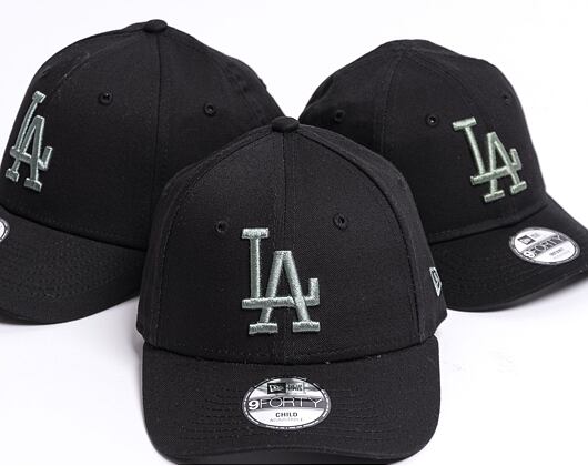 Dětská Kšiltovka New Era 9FORTY Kids MLB Chyt League Essential 9forty Los Angeles Dodgers Black/Jade