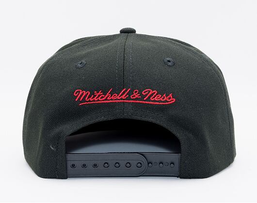 Kšiltovka Mitchell & Ness Shark Bite Snapback NBA Houston Rockets Black