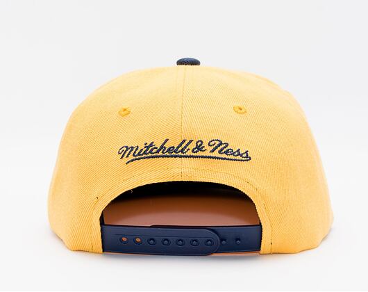 Kšiltovka Mitchell & Ness Sharktooth Snapback Hwc Golden State Warriors Yellow / Blue