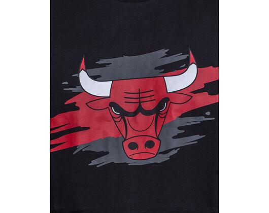 Triko New Era NBA Tear Graphic Tee Chicago Bulls Black