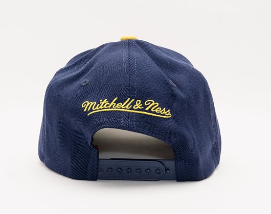 Kšiltovka Mitchell & Ness Team 2 Tone 2.0 Stretch Snapback Hwc Indiana Pacers Navy / Yellow
