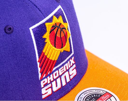 Kšiltovka Mitchell & Ness Team 2 Tone 2.0 Stretch Snapback Hwc Phoenix Suns Purple / Orange