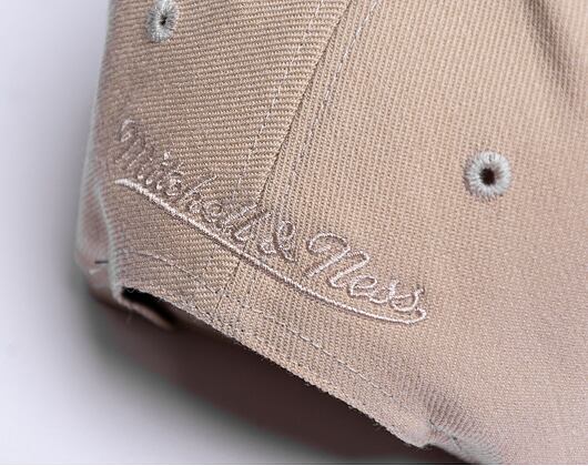Kšiltovka Mitchell & Ness Box Logo Classic Snapback Branded Khaki