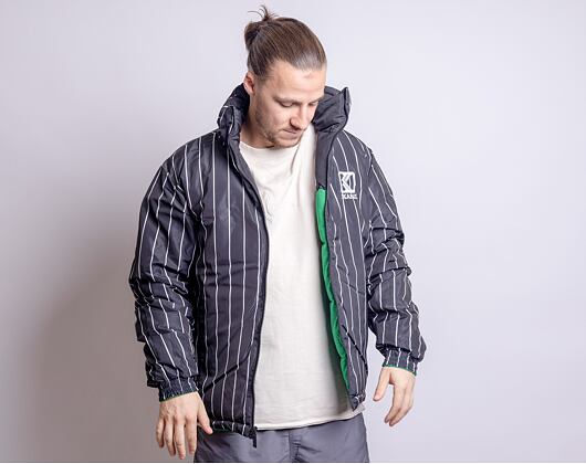 Bunda Karl Kani Retro Block Reversible Puffer Jacket Green/Black/White