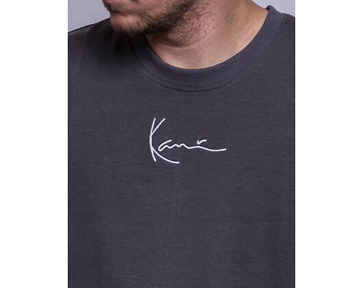 Triko Karl Kani Small Signature Heavy Jersey Tee anthracite