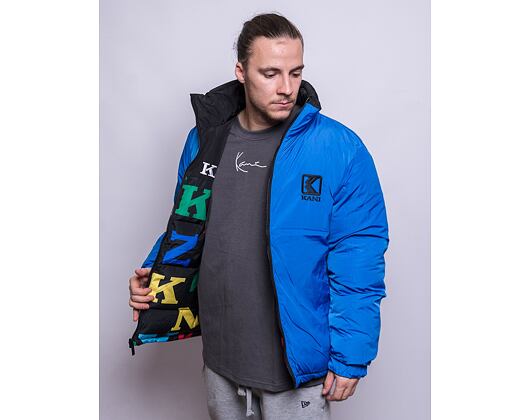 Bunda Karl Kani Retro Block Reversible Logo Puffer Jacket multicolor