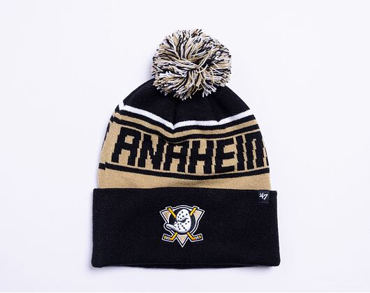 Kulich '47 Brand NHL Anaheim Ducks Stylus '47 Cuff Knit Black