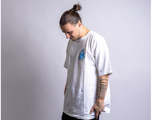Triko HUF Tear A New One T-Shirt White