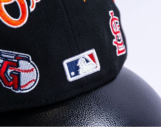 Kšiltovka New Era 59FIFTY MLB All-Over-Patch MLB League Black