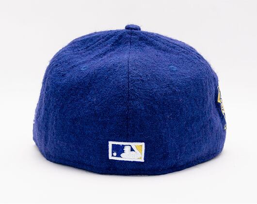 Kšiltovka New Era 59FIFTY MLB Wool Milwaukee Brewers Cooperstown Blue