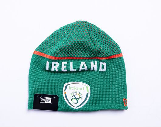 Kulich New Era Engineered Skull Beanie Ireland Rugby Green / White