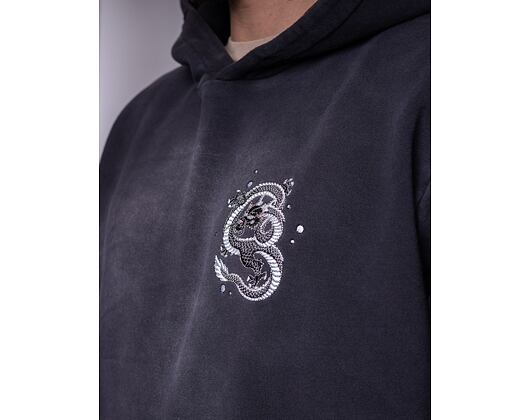 Mikina Rip & Dip Mystic Jerm Hoodie Black Faded Wash