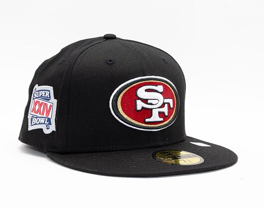 Kšiltovka New Era 59FIFTY NFL Side Patch San Francisco 49ers Black / Team Color
