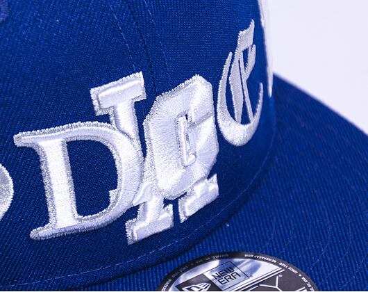 Kšiltovka New Era 9FIFTY MLB Team Typography Los Angeles Dodgers Navy