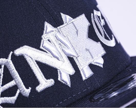 Kšiltovka New Era 9FIFTY MLB Team Typography New York Yankees Navy