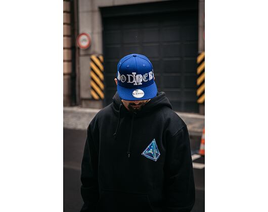 Kšiltovka New Era 9FIFTY MLB Team Typography Los Angeles Dodgers Navy
