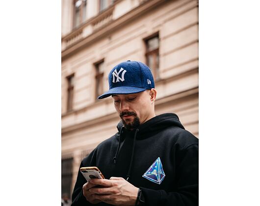 Kšiltovka New Era 59FIFTY MLB Wool New York Yankees Cooperstown Navy