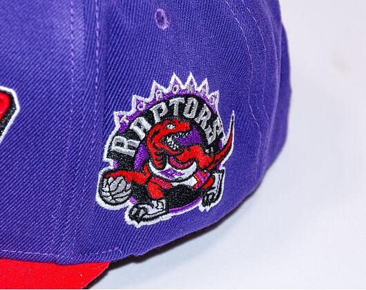 Kšiltovka Mitchell & Ness SHREDDER STRETCH SNAPBACK HWC Toronto Raptors Purple