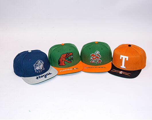 Kšiltovka Mitchell & Ness LOGO BILL SNAPBACK University Of Texas At Austin Orange / Black