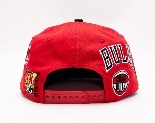 Kšiltovka New Era 9FIFTY NBA All Over Patch Chicago Bulls Red