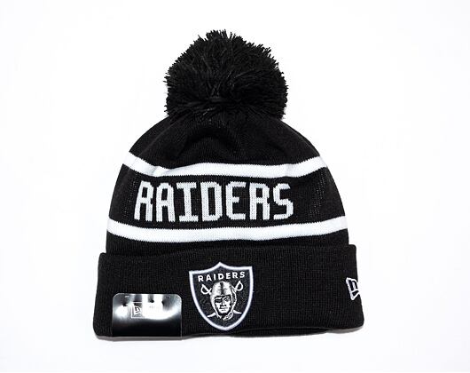 Kulich New Era NFL Jake Cuff Beanie Las Vegas Raiders Black/White