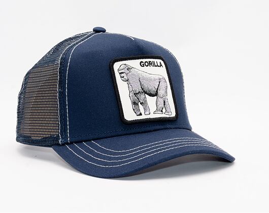 Kšiltovka Goorin - The Gorilla Trucker - Navy