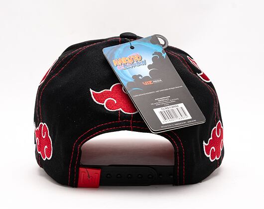 Kšiltovka Capslab - Trucker Naruto - Itachi Clouds - Black