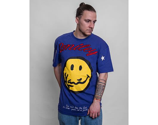 Triko Karl Kani Signature Smiley Print Tee navy