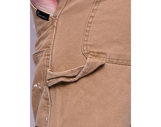 Kalhoty Karl Kani OG Washed Cargo Pants sand