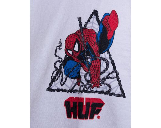 Triko HUF x Spider-Man Thwip Triangle T-Shirt white