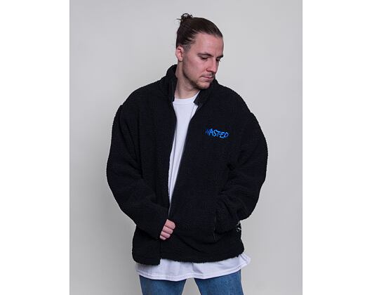 Bunda  Wasted Paris Jacket Pierce Sherpa - Black