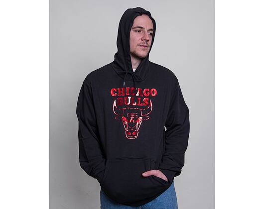 Mikina New Era NBA Foil Print Hoody Chicago Bulls