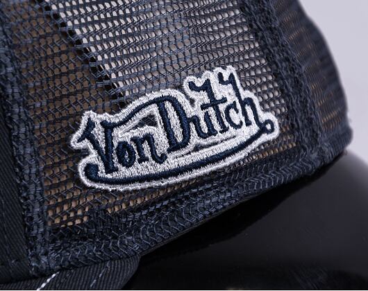 Kšiltovka Von Dutch Windsor Trucker Cotton Twill Grey/Grey