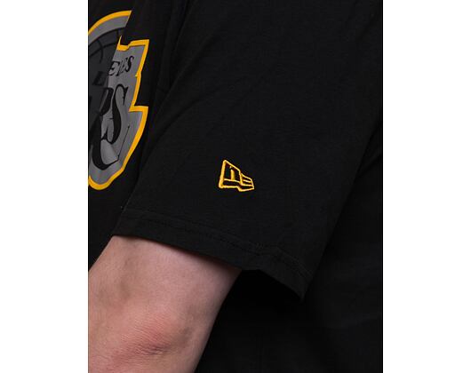 Triko New Era NBA Outline Logo Tee Los Angeles Lakers Black/Gold