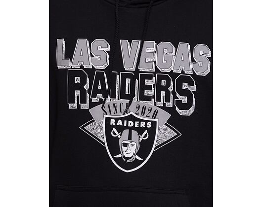 Mikina New Era NFL Team Logo Pull Over Hoody Las Vegas Raiders Black/White