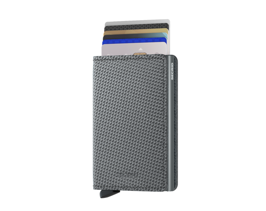 Peněženka Secrid Slimwallet Carbon Cool Grey