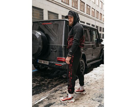 Tepláky New Era Mercedes E-sports Motherboard Joggers Black