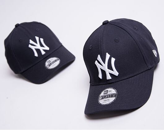 Dětská Kšiltovka New Era League New York Yankees Navy/White 9FORTY Strapback