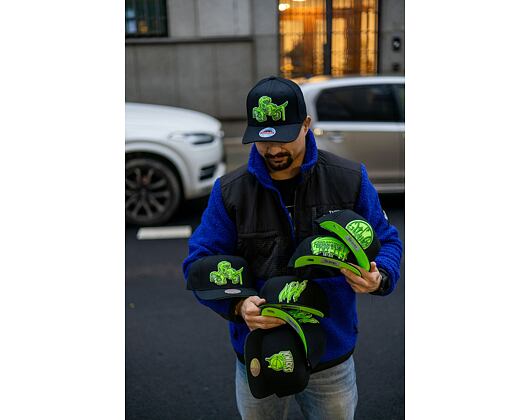 Kšiltovka Mitchell & Ness SLIME DRIP SNAPBACK HWC Miami Heat Black