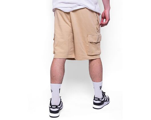 Kraťasy New Era Essentials Cargo Shorts Oat Milk / Black