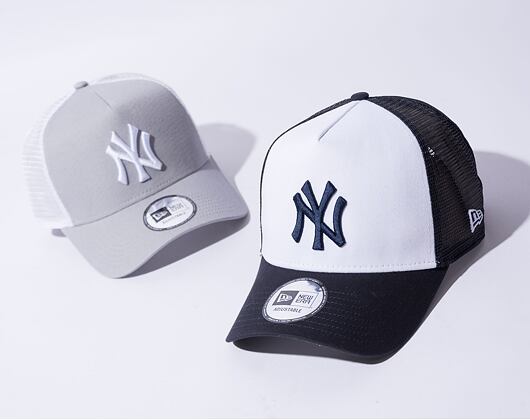 Kšiltovka New Era 9FORTY A-Frame Trucker MLB Team Color Block New York Yankees - Team Color