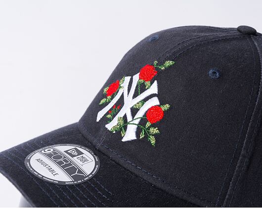 Kšiltovka New Era 9FORTY MLB Flower New York Yankees Navy
