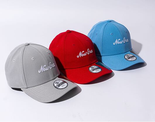 Dětská kšiltovka New Era 9FORTY Kids Script  Gray